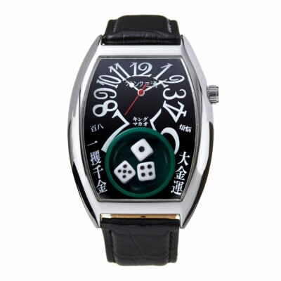Frank Miura Men's Watch Macau Gambling Watch Reprint Dice FM12