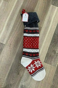 Nwt Pottery Barn Kids Natural Fair Isle Knit Star Snowflake