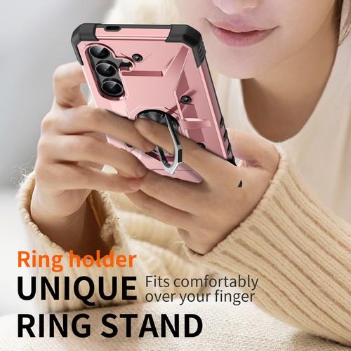 Funda con soporte de anillo a prueba de golpes de grado militar para Samsung Galaxy A16 5G/A15 - Imagen 74 de 74