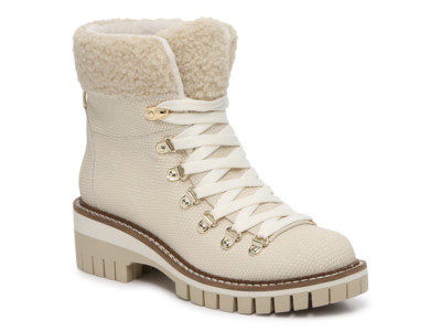 JLO Jennifer Lopez Women's Avena Bootie, Style: AVENA, Size 6.5 M, Color Cream