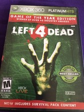 Left 4 Dead Game of the Year Edition Xbox 360 No Manual. Preowned