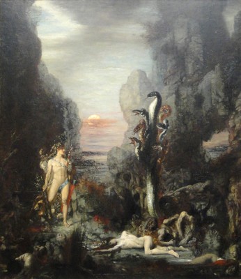 The Voices by Gustave Moreau Giclee Canvas Print Repro