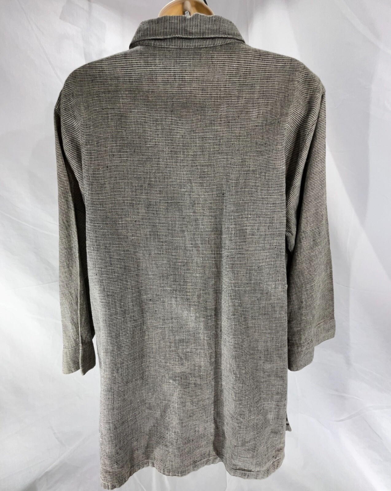 Chicos Design Button Down Collared Top white blac… - image 10