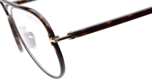 NEW TOM FORD TF5897-B 052 Havana Eyeglasses Frame 57-15-140 B44 Italy - Picture 6 of 10