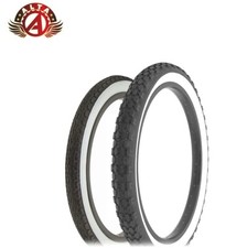 VINTAGE SCHWINN STYLE WHITEWALL 16 X 1.75 S2 TIRE & 20 X 2.125 S2 KNOBBY TIRE.