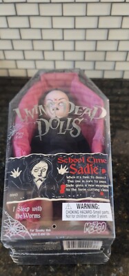 Rare Vintage Mezco Living Dead Doll School Time Sadie In