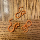 3 Vintage Original Kenner Star Wars Yoda Snake Accessory (Orange)