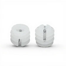 Plastic nylon expansion nut, multi-purpose locking screw tube, furniture