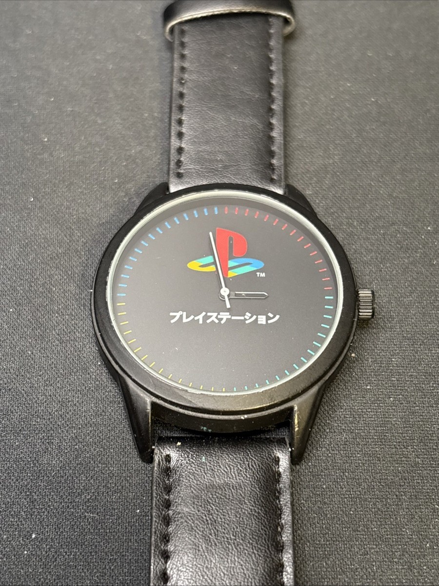 Sony PlayStation Watch Gamers Japanese Kanji RARE Gift Tin