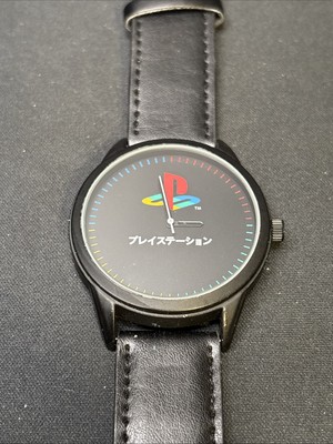 Sony PlayStation Watch Gamers Japanese Kanji RARE Gift Tin