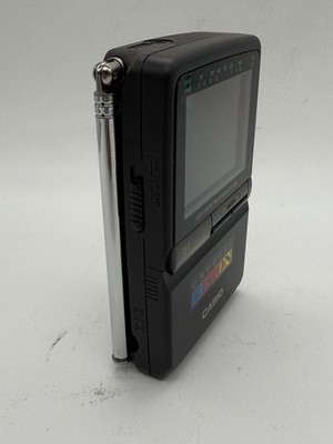 CASIO ポータブルテレビ EV-500 Casio Crystal Vision LCD Portable Color Television - Ev-500 for