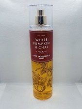 Bath Body Works White Pumpkin Chai Fine Fragrance Mist 8 fl oz New Retired