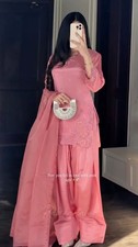 Pakistani Latest Designer Farshi Shalwar Designer suit wedding party wear ethnic