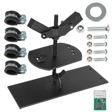 RANSOTO Universal Steel Roof Racks Spare Tire Carriers- Mount Lock Black....