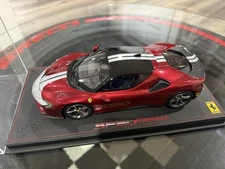 1/18 BBR Ferrari SF90 Stradale Pack Fiorano Rosso Fuoco/Black Roof 11/99