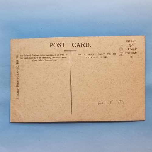 Edwardian Actress Postcard Real Photo C1905 Ms Constance Collier Classical Gown - Picture 2 of 2