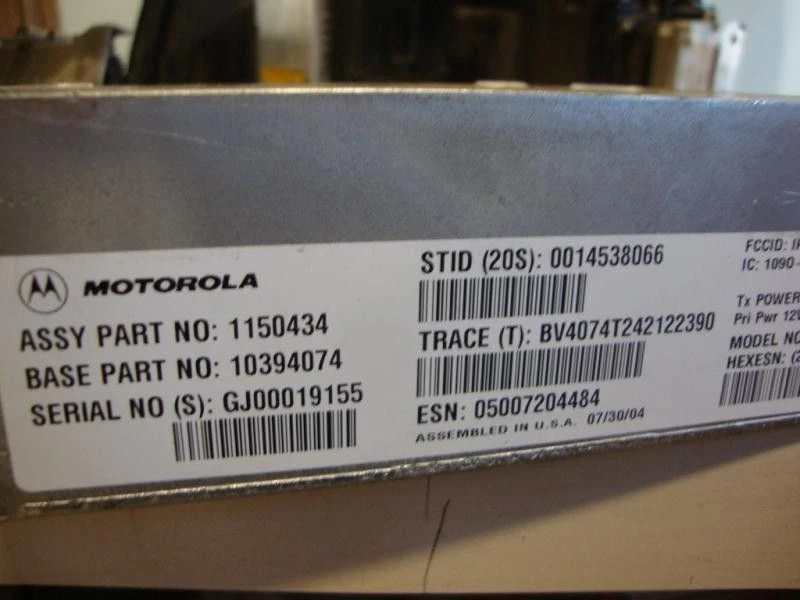 Chasis ECM Communication Onstar Opt UE1 compatible con 02 04-06 ENVOY 233600 Foto 2 de 4