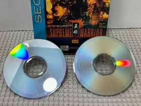 Supreme Warrior (Sega CD) 2 Discs - Complete W Reg