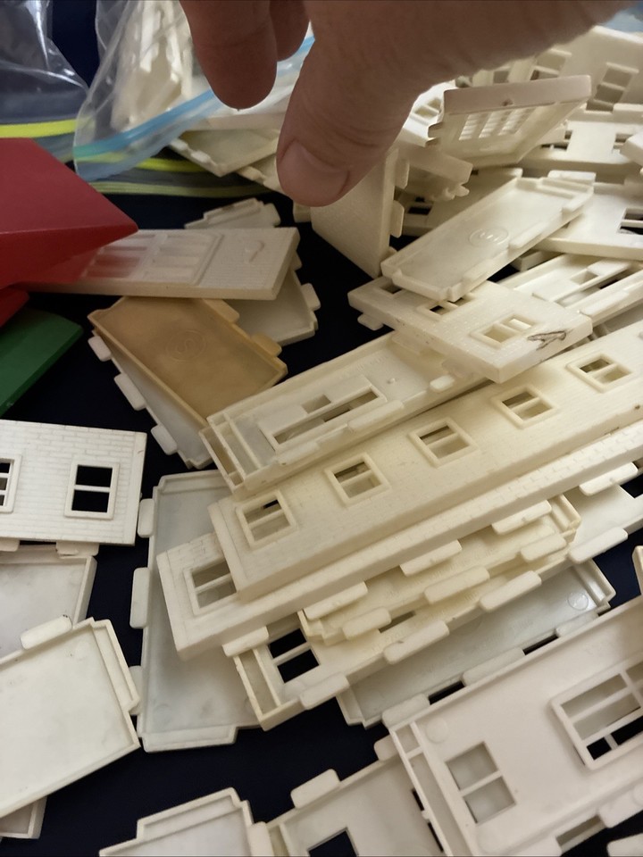Structural Framing Color Vintage Plasticville U.S.A. O/S Scale Building & Structure Parts ...