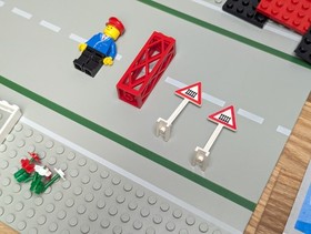 Lego 4539 Level Crossing Train Instructions Train 9V Classic Manual Level Crossing
