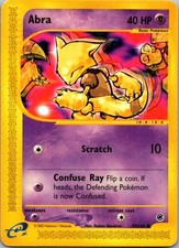 Abra 93/165 Common Expedition Base Set Pokemon Lightly Played on eBay