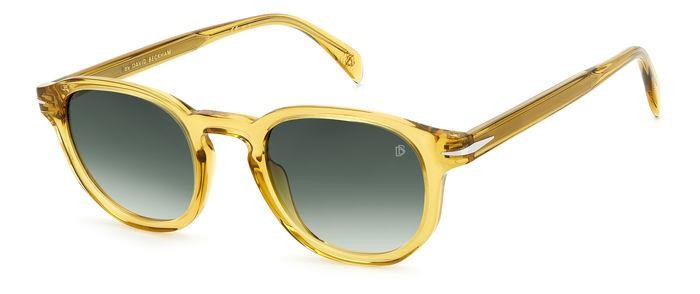 DAVID BECKHAM Sonnenbrille DB 1007S 40G9K Gelb Grau Herren 30890₽