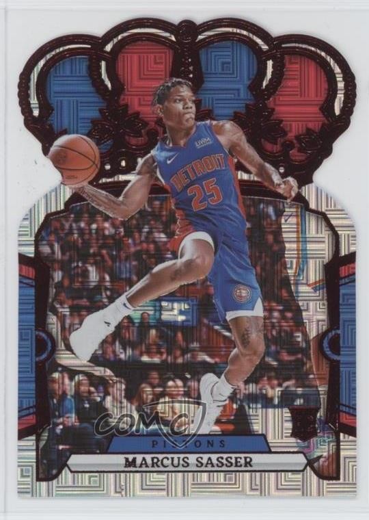 2023-24 Panini Crown Royale Red International Marcus Sasser #37 0wp8