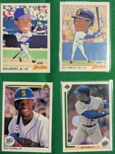 Ken Griffey Jr. 10-Card Lot - 1990-1992 Score, Upper Deck, Donruss, O-Pee-Chee