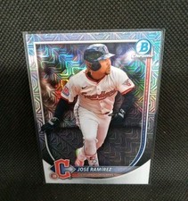 Jose Ramirez 2025 Bowman Chrome - #21 Mega Box Mojo Refractor