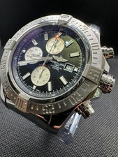 BREITLING Super Avenger II Date Chronograph Automatic A1337111 Black/White Dial 2