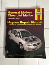 Haynes Repair Manual 38027 GM Chevrolet Malibu Pontiac G6 Saturn Aura