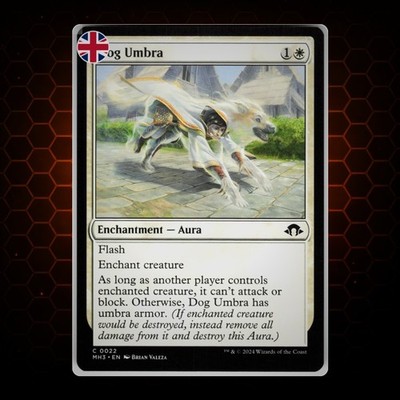 MTG - Dog Umbra/Hunde-Umbra - MH3 - EN - EX