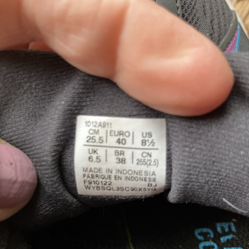 Asics Women’s Sz 8.5 Gel Contend 7 Amplifoam Running Shoes 1012A911~Dk Gray/Teal - Picture 14 of 14