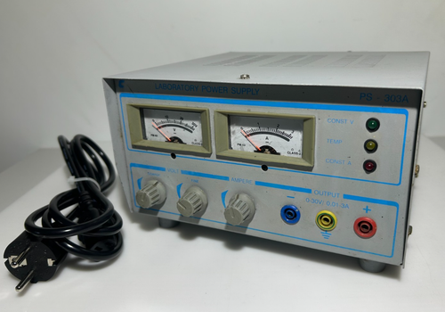Conrad PS-303A Laboratory Power Supply, 0-30V / 0-3A, Labornetzteil