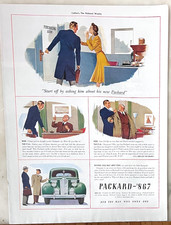 1940 Magazine Ad For Packard - Ask The Boss About His New Packard