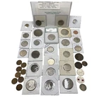 Large Coin Mixed Lot USA Worldwide Uncirculated Slab Wheat Pennies Die Crack