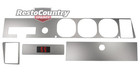 <!--F#f_0-->Holden Torana Upper Dash Decal Kit SILVER LH LX Facia + Glove + Ashtray SS 3M<!--F/-->