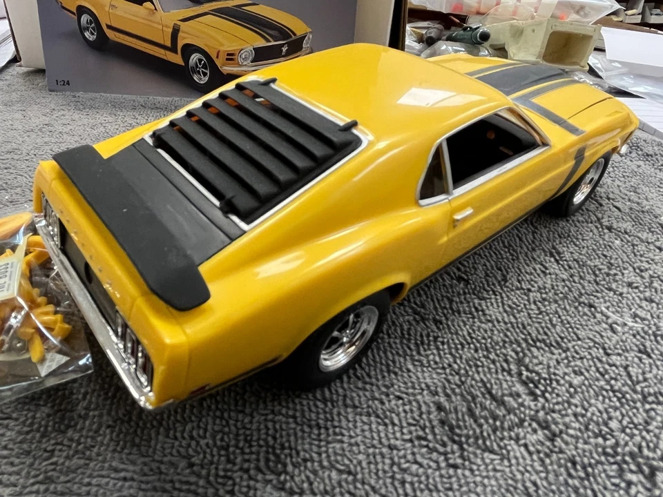 Monogram 1970 Boss Mustang 1/24 精美无盒 — 第 4/4 张图片