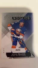 adam pelech rookie card 26/50. rookie card picture