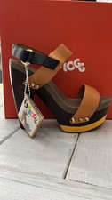 FLOGG Leather And Beech Wood Sandals Biscotto EVO Insole Mod. G
