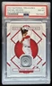 2021 Panini National Treasures Rafael Devers Button #/8 Red Sox PSA 8