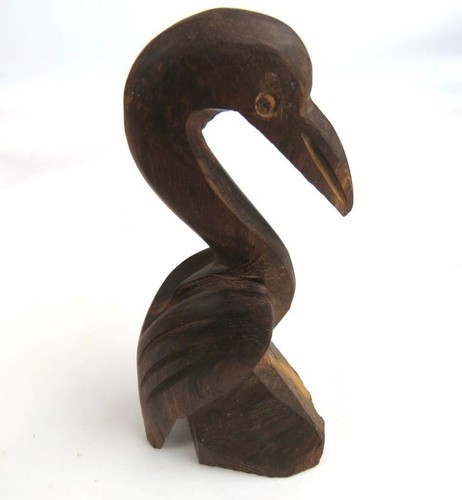 Birds Solid Wood Lot of 2 - Toucan and Pelican Handcrafted Birds Handcrafted - Picture 11 of 13