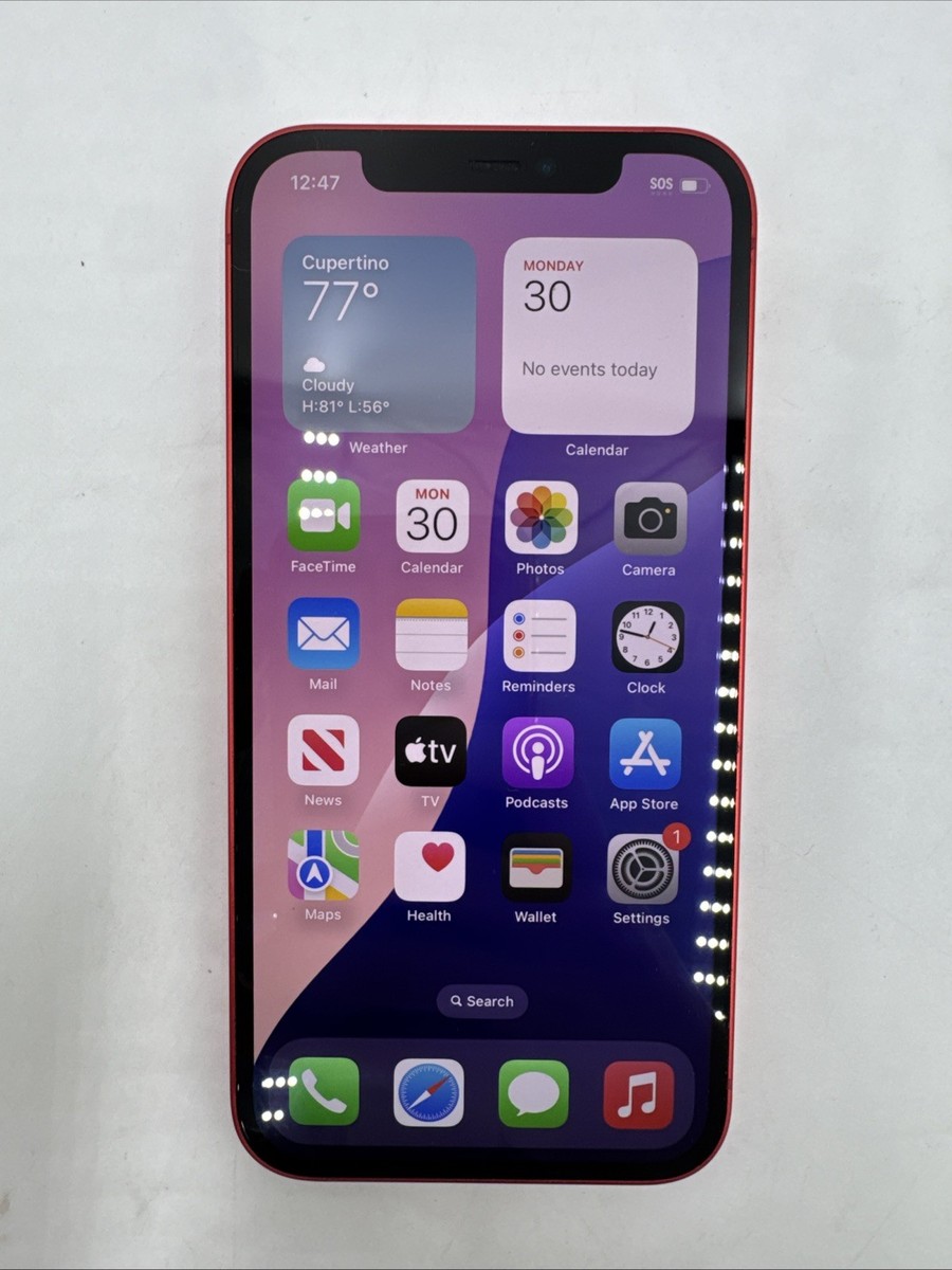 Apple iPhone 12 64GB Red Unlocked Good Condition - (PRODUCT)RED | eBay