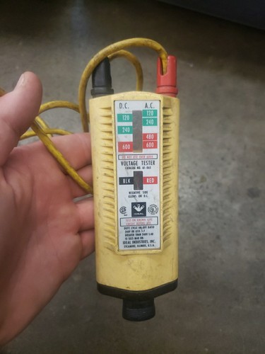 Ideal 61-076 Vol-con Voltage Continuity Tester 600vac/vdc