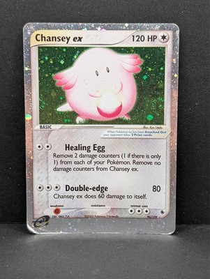 Chansey ex 96/109 Ruby and Sapphire Holo Ultra Rare Pokemon TCG Nintendo HP