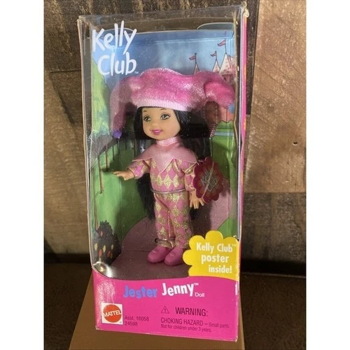 Barbie Kelly Club JESTER JENNY  1999 Doll New 24598 Mattel 4 inch Vintage