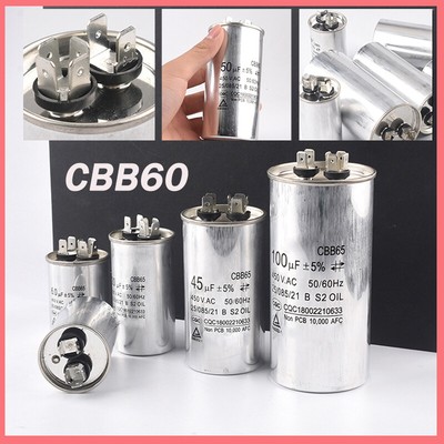 CBB65 Start and Run Motor Capacitor Generator, Air Pump, Compressor 50/60Hz 450v