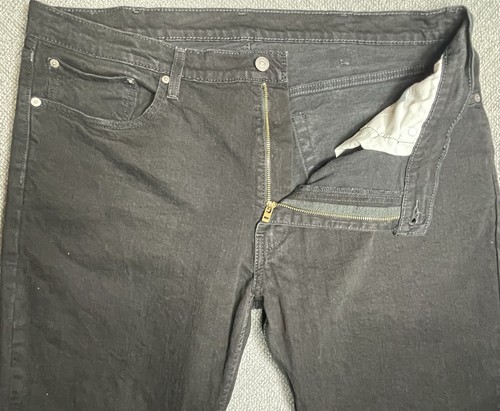 Levi's 559 Men's Black 40x32 Jeans "fit like 41x30.5" - Picture 8 of 19