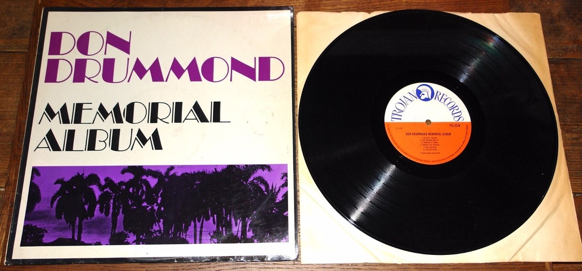 DON DRUMMOND ~ MEMORIAL ALBUM ~ UK TROJAN SKA LP 1969 | eBay UK