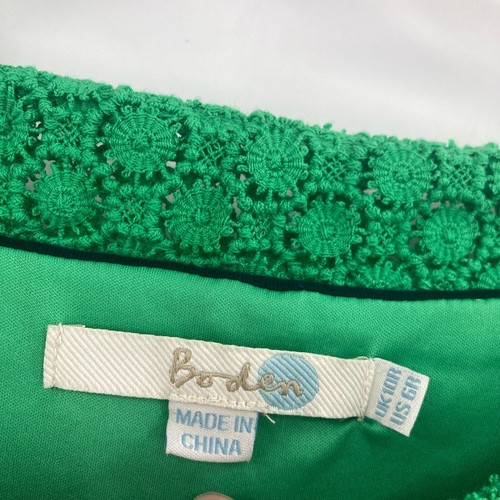 Vestido Vaina Boden Broderie Ponte Kelly Verde Bolsillo Para Mujer EE. UU. 6 - Imagen 5 de 9